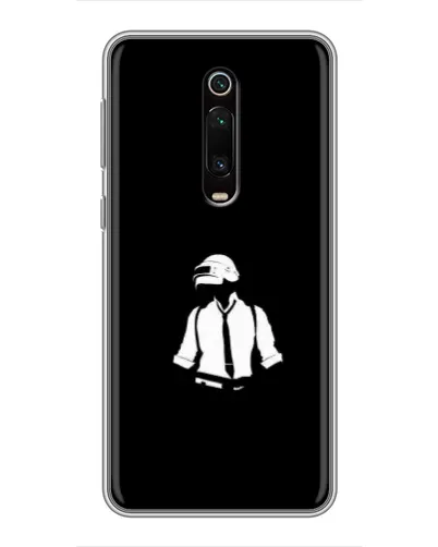 Чохол для Xiaomi Redmi K20 з картинкою «PUBG — білий шолом» Чохол для Xiaomi Redmi K20 з картинкою «PUBG — білий шолом»