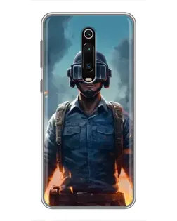 Чохол для Xiaomi Redmi K20 з картинкою «PUBG — реалістичний герой»