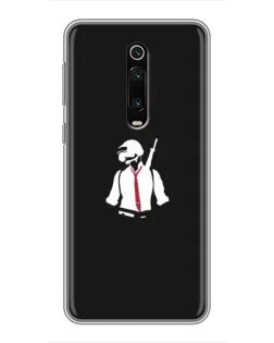 Чохол для Xiaomi Redmi K20 з картинкою «PUBG — силует воїна»