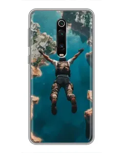 Чохол для Xiaomi Redmi K20 з картинкою «PUBG — вільне падіння»