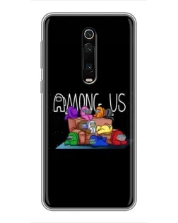 Чохол для Xiaomi Redmi K20 з картинкою «Логотип Among Us»
