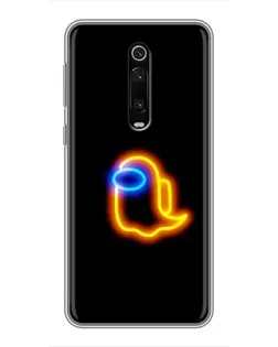 Чохол для Xiaomi Redmi K20 з картинкою «Among Us неонове сяйво»