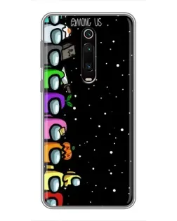 Чохол для Xiaomi Redmi K20 з картинкою «Команда Among Us» Чохол для Xiaomi Redmi K20 з картинкою «Команда Among Us»