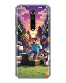 Чохол для Xiaomi Redmi K20 з картинкою «Стів на фермі» Чохол для Xiaomi Redmi K20 з картинкою «Стів на фермі»