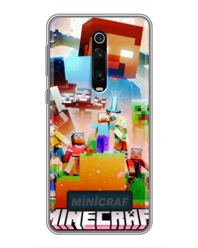 Чохол для Xiaomi Redmi K20 з картинкою «Minecraft герої гри» Чохол для Xiaomi Redmi K20 з картинкою «Minecraft герої гри»