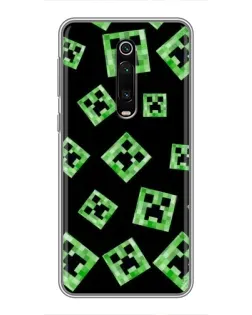 Чохол для Xiaomi Redmi K20 з картинкою «Паттерн з кріперами» Чохол для Xiaomi Redmi K20 з картинкою «Паттерн з кріперами»