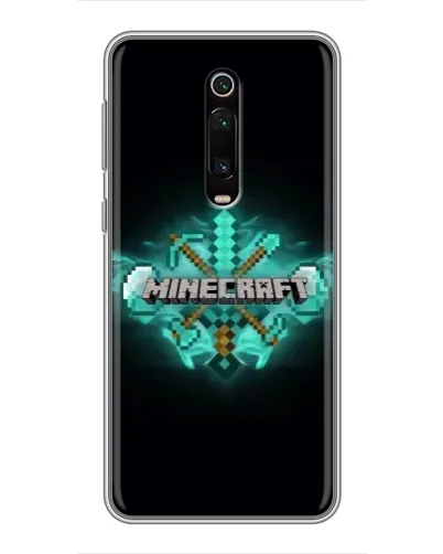 Чохол для Xiaomi Redmi K20 з картинкою «Minecraft Diamond лого» Чохол для Xiaomi Redmi K20 з картинкою «Minecraft Diamond лого»