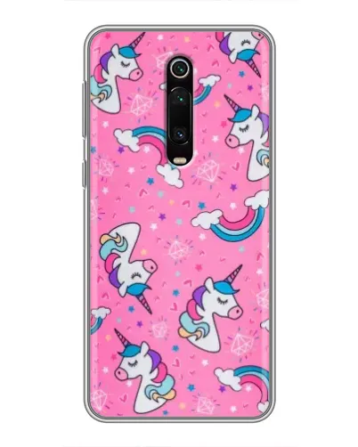 Чехол для Xiaomi Redmi K20 с картинкой «Unicorn паттерн розовый» Чехол для Xiaomi Redmi K20 с картинкой «Unicorn паттерн розовый»