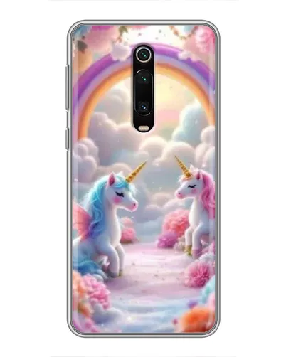 Чехол для Xiaomi Redmi K20 с картинкой «Радуга и единороги» Чехол для Xiaomi Redmi K20 с картинкой «Радуга и единороги»