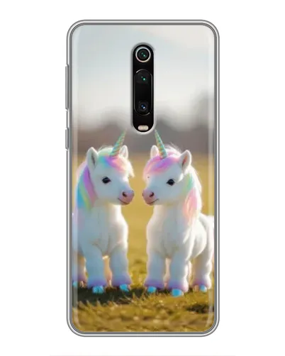Чехол для Xiaomi Redmi K20 с картинкой «Пара единорогов» Чехол для Xiaomi Redmi K20 с картинкой «Пара единорогов»