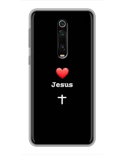 Чехол для Xiaomi Redmi K20 с картинкой «Сердце - Jesus» Чехол для Xiaomi Redmi K20 с картинкой «Сердце - Jesus»