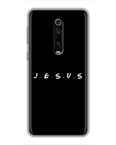 Чехол для Xiaomi Redmi K20 с картинкой «Точки веры J.E.S.U.S.» Чехол для Xiaomi Redmi K20 с картинкой «Точки веры J.E.S.U.S.»