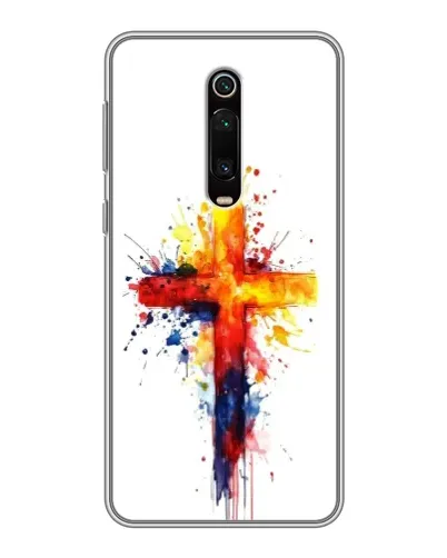 Чехол для Xiaomi Redmi K20 с картинкой «Акварельный крест» Чехол для Xiaomi Redmi K20 с картинкой «Акварельный крест»