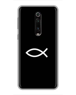 Чехол для Xiaomi Redmi K20 с картинкой «Символ рыбы Jesus»