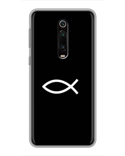 Чехол для Xiaomi Redmi K20 с картинкой «Символ рыбы Jesus» Чехол для Xiaomi Redmi K20 с картинкой «Символ рыбы Jesus»