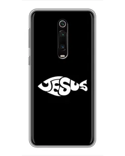 Чехол для Xiaomi Redmi K20 с картинкой «Рыба Jesus»