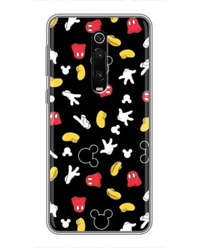 Чехол для Xiaomi Redmi K20 с картинкой «Графический принт лапок»