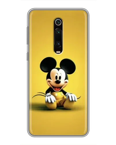 Чехол для Xiaomi Redmi K20 с картинкой «Микки на желтом»