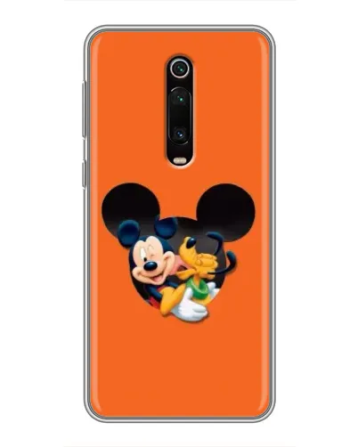 Чехол для Xiaomi Redmi K20 с картинкой «Сердце Микки Минни»