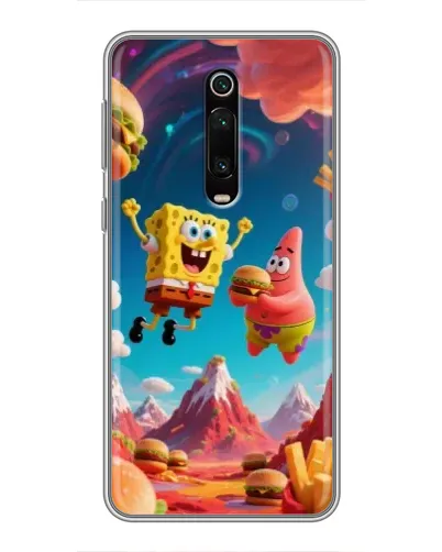Чехол для Xiaomi Redmi K20 с картинкой «Космический фастфуд» Чехол для Xiaomi Redmi K20 с картинкой «Космический фастфуд»
