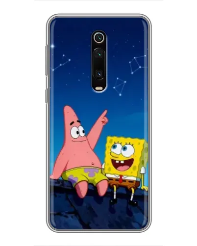 Чехол для Xiaomi Redmi K20 с картинкой «Губка Боб и Патрик ночью» Чехол для Xiaomi Redmi K20 с картинкой «Губка Боб и Патрик ночью»