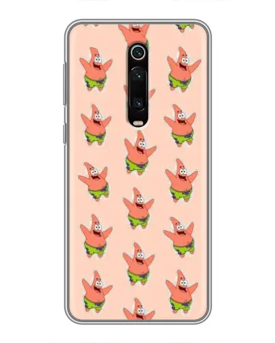 Чехол для Xiaomi Redmi K20 с картинкой «Патрик Стар паттерн» Чехол для Xiaomi Redmi K20 с картинкой «Патрик Стар паттерн»
