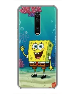 Чехол для Xiaomi Redmi K20 с картинкой «Подводный привет»
