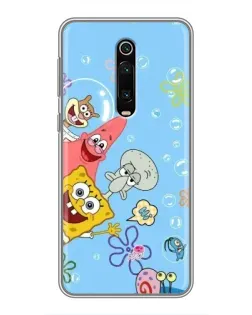 Чехол для Xiaomi Redmi K20 с картинкой «Веселые пузырьки»