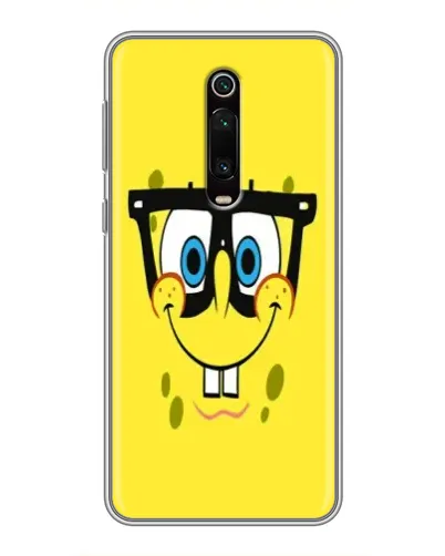 Чехол для Xiaomi Redmi K20 с картинкой «Минималистичный Спанч Боб» Чехол для Xiaomi Redmi K20 с картинкой «Минималистичный Спанч Боб»