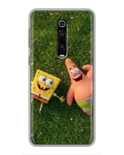 Чехол для Xiaomi Redmi K20 с картинкой «Друзья на лужайке»