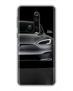 Чохол для Xiaomi Redmi K20 з картинкою «Tesla Model S Look»