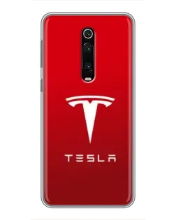 Чохол для Xiaomi Redmi K20 з картинкою «Tesla Red Classic»