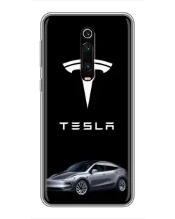 Чохол для Xiaomi Redmi K20 з картинкою «Tesla Model Y»