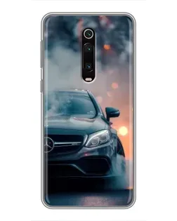 Чохол для Xiaomi Redmi K20 з картинкою «Mercedes — нічне місто»
