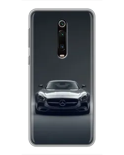 Чохол для Xiaomi Redmi K20 з картинкою «Mercedes на чорному»