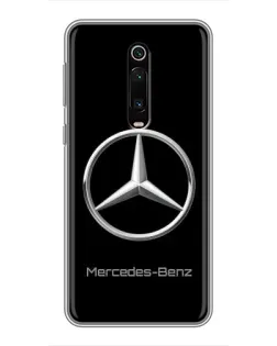 Чохол для Xiaomi Redmi K20 з картинкою «Mercedes Silver Logo»