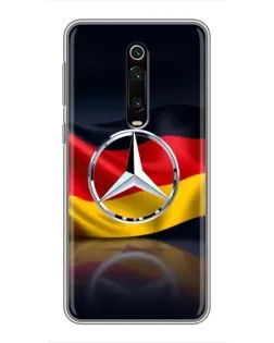 Чохол для Xiaomi Redmi K20 з картинкою «Mercedes — прапор Німеччини»