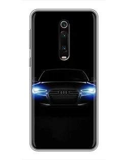 Чохол для Xiaomi Redmi K20 з картинкою «Audi в неоні»