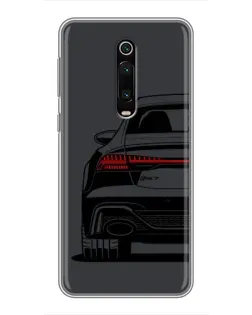 Чохол для Xiaomi Redmi K20 з картинкою «Задня частина Audi — арт»