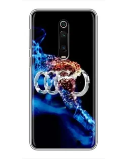 Чохол для Xiaomi Redmi K20 з картинкою «Енергія лого Audi»