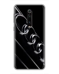 Чохол для Xiaomi Redmi K20 з картинкою «Audi — абстрактні кільця»