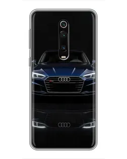 Чохол для Xiaomi Redmi K20 з картинкою «Audi — нічне відображення»