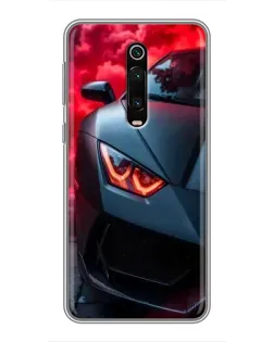 Чохол для Xiaomi Redmi K20 з картинкою «Lamborghini червоне сяйво»