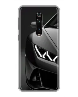 Чохол для Xiaomi Redmi K20 з картинкою «Lamborghini фари деталізація»