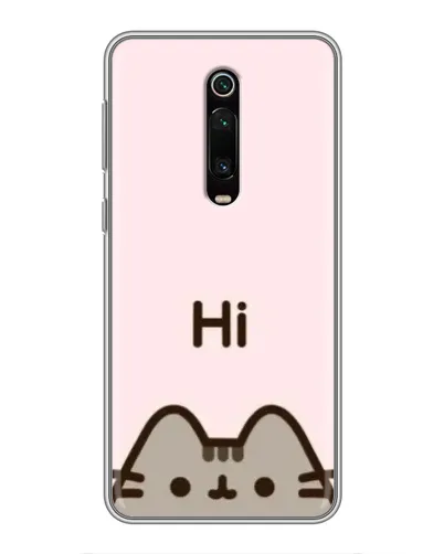 Чохол для Xiaomi Redmi K20 з картинкою «Пушин каже Hi» Чохол для Xiaomi Redmi K20 з картинкою «Пушин каже Hi»