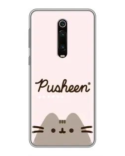 Чохол для Xiaomi Redmi K20 з картинкою «Pusheen логотип» Чохол для Xiaomi Redmi K20 з картинкою «Pusheen логотип»
