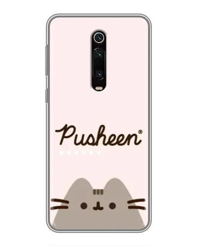 Чохол для Xiaomi Redmi K20 з картинкою «Pusheen логотип» Чохол для Xiaomi Redmi K20 з картинкою «Pusheen логотип»