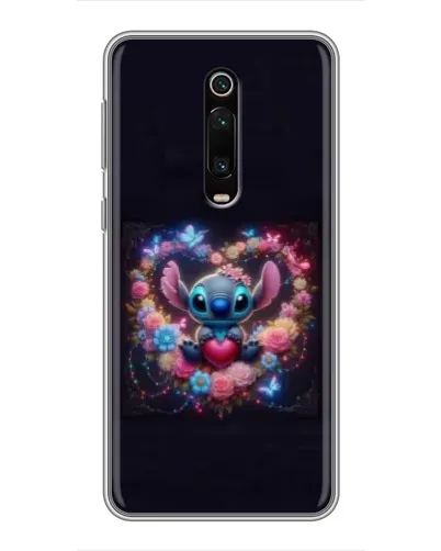 Чехол для Xiaomi Redmi K20 с картинкой «Stitch в цветах» Чехол для Xiaomi Redmi K20 с картинкой «Stitch в цветах»