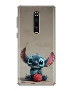 Чохол для Xiaomi Redmi K20 з картинкою «Стіч на чоричневому фоні»