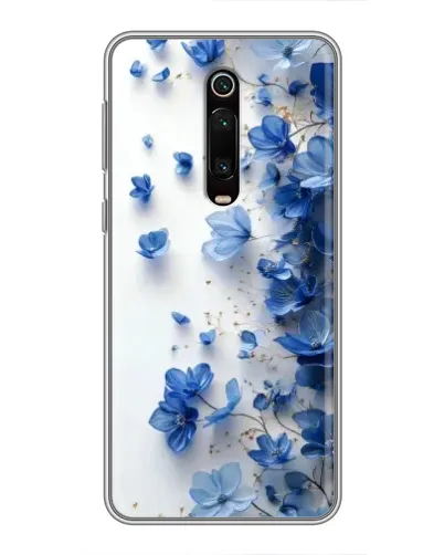 Чохол для Xiaomi Redmi K20 з картинкою «Блакитний квітковий каскад» Чохол для Xiaomi Redmi K20 з картинкою «Блакитний квітковий каскад»
